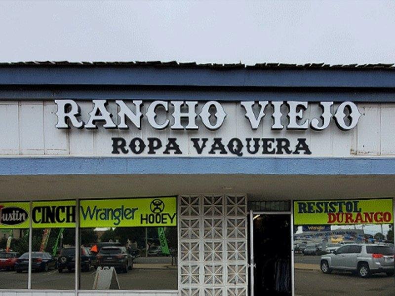 Rancho Viejo channel letter sign by West Coast Sign Shop